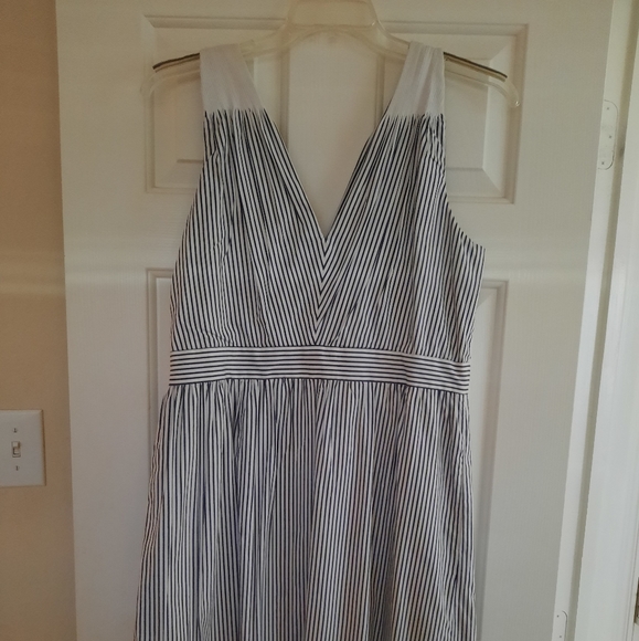 NWOT Banana Republic striped dress - Picture 3 of 4